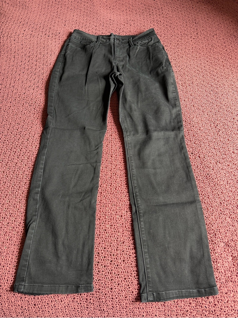 Lee Black Straight Leg Jeans